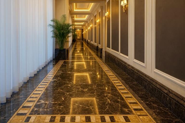 Мрамор Black And Gold