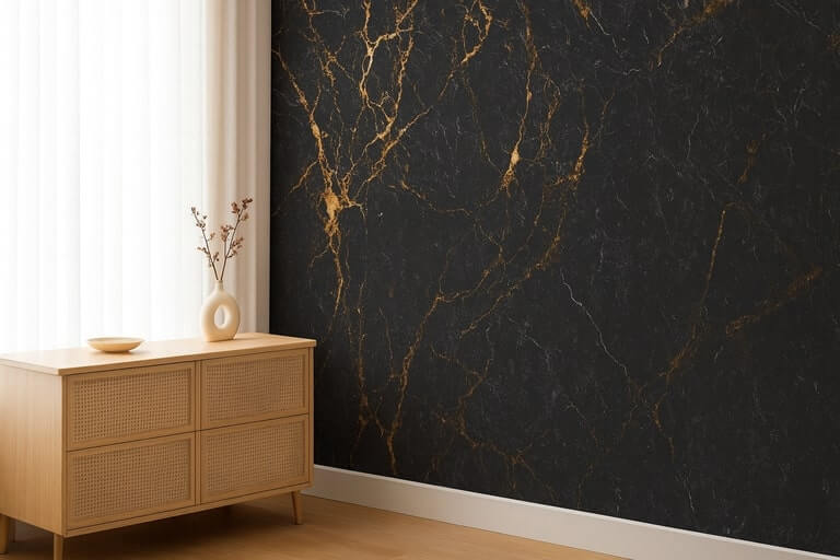 Мрамор Black And Gold