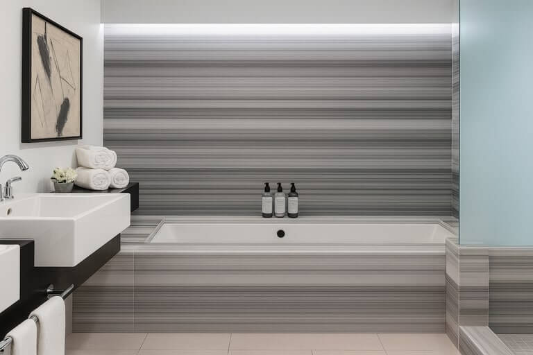 Мрамор Bianco Striato