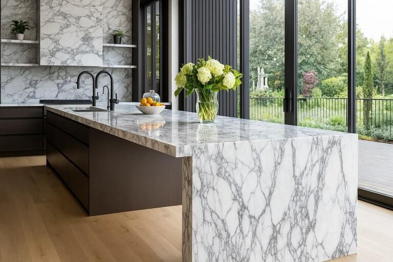 Мрамор Arabescato Bellini