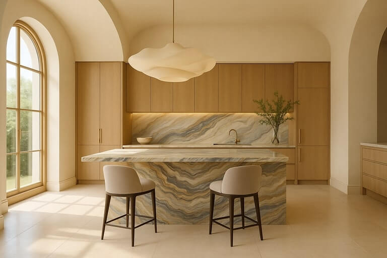 Мрамор Avalanche Blue