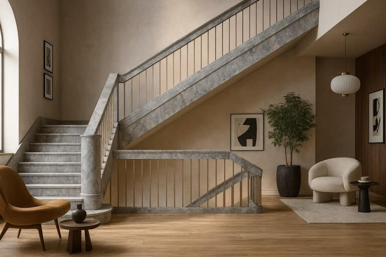 Мрамор Fendi Blue