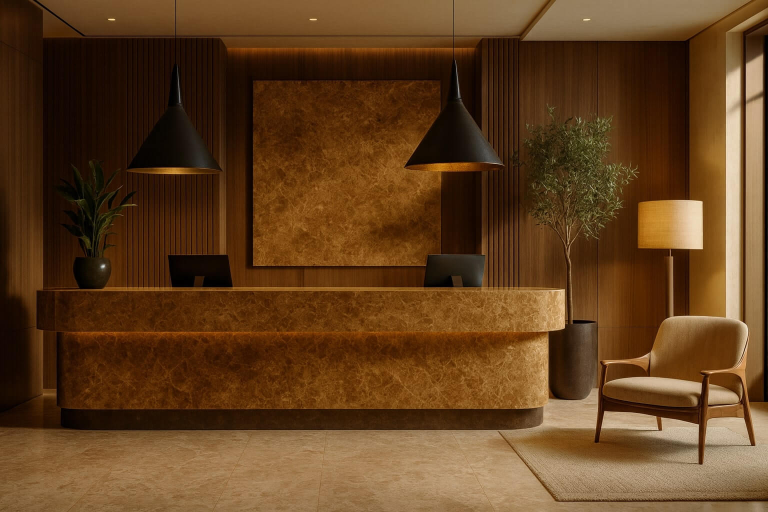 Мрамор Emperador Light