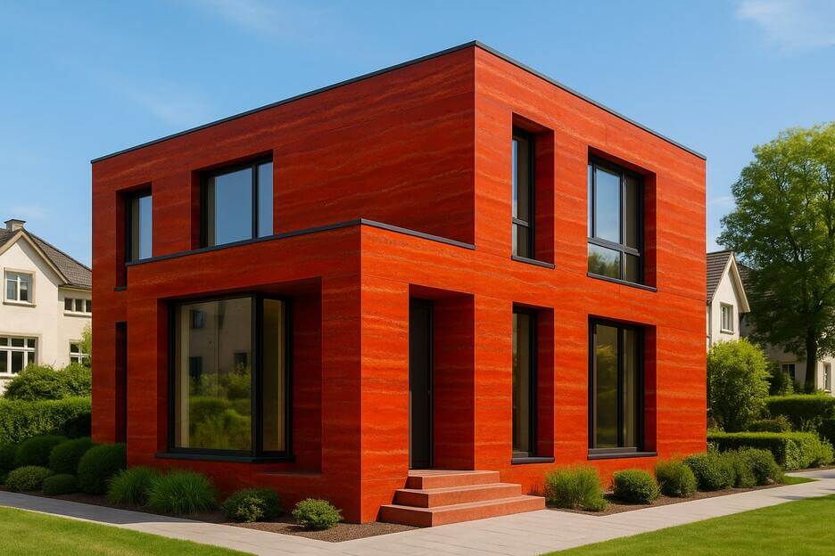 Травертин Persian Red