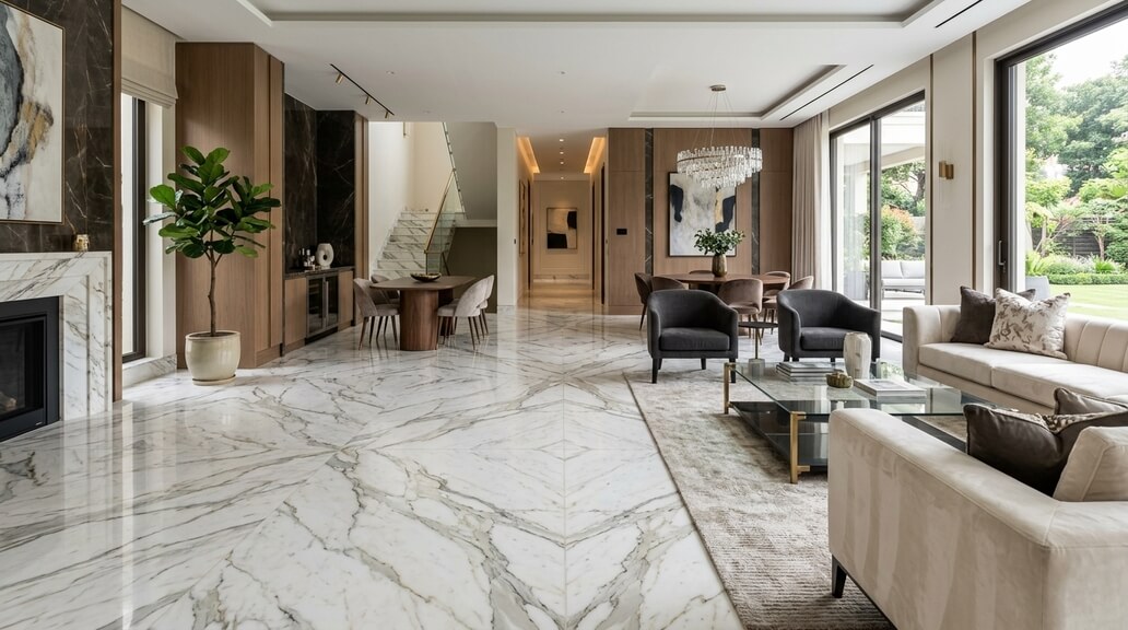 Мраморный пол