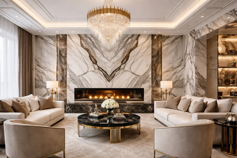 Облицовка мрамором